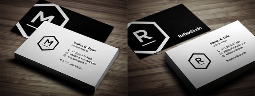 Featured Logo Business Card