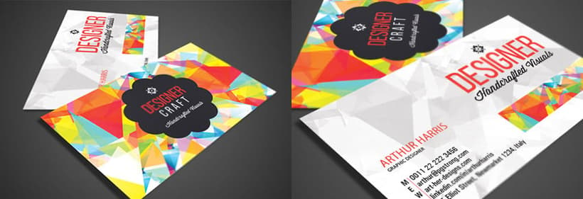  Vibrant, Creative Design Business Card