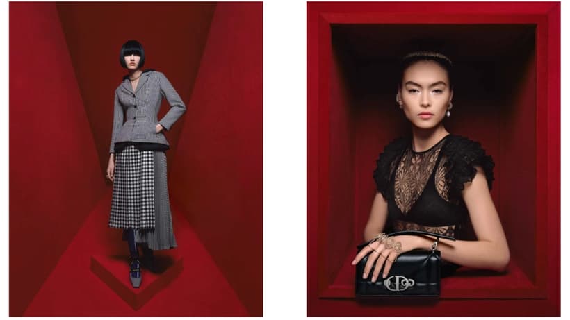 Dior's Fall 22 Ready-to-Wear campaign